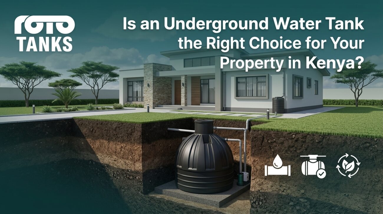 Underground water tank price Kenya spherical polyethylene installation