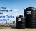 water tanks Nairobi roto-moulded polyethylene installation